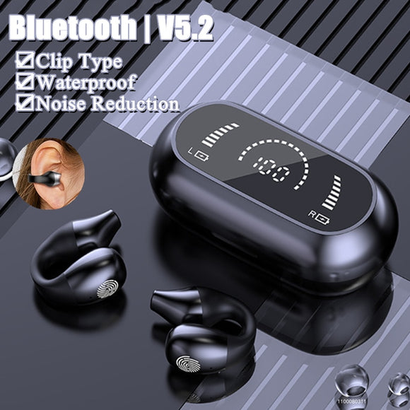 New Waterproof Bluetooth 5.2 Wireless Clip Headphones