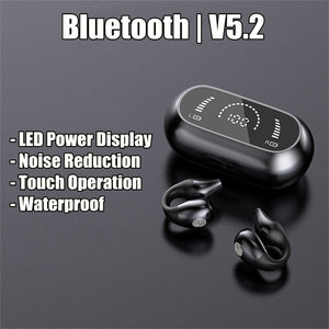 New Waterproof Bluetooth 5.2 Wireless Clip Headphones