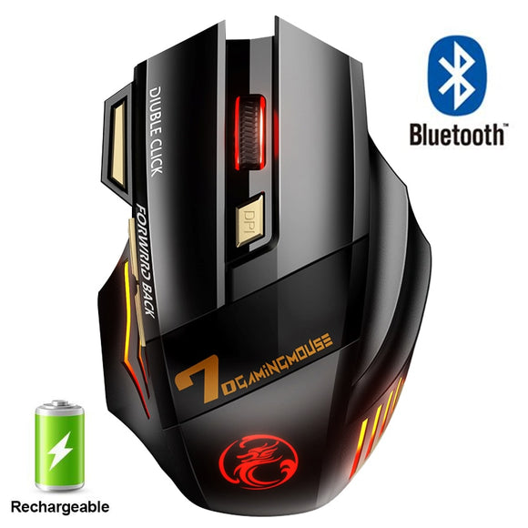 Wireless Mouse Bluetooth Gamer Gaming Mouse